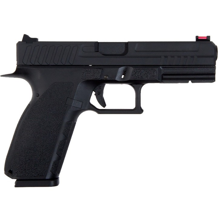 GBB KP-13-MS NOIR KJ WORKS Réplique de poing gaz blowback metal slide