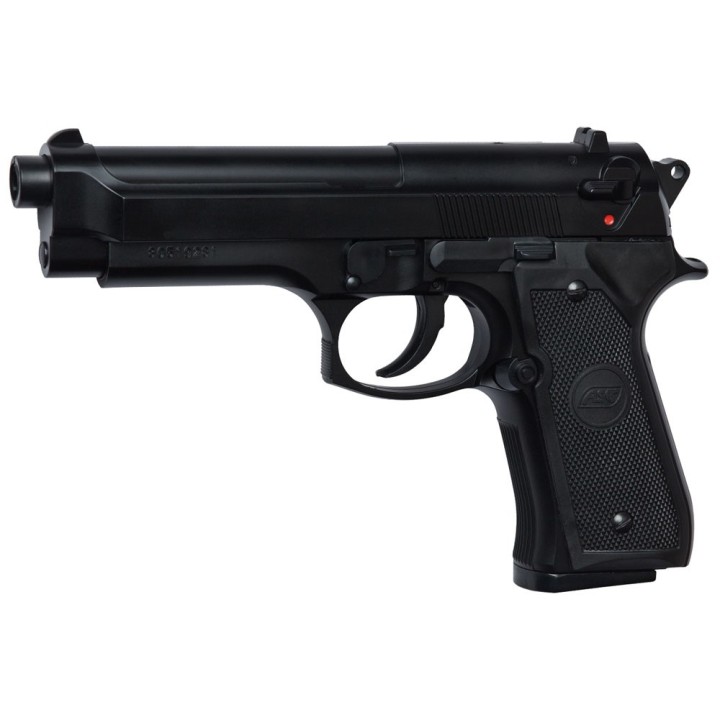 Réplique airsoft ressort M92 FS, hop-up, noir Répliques De...