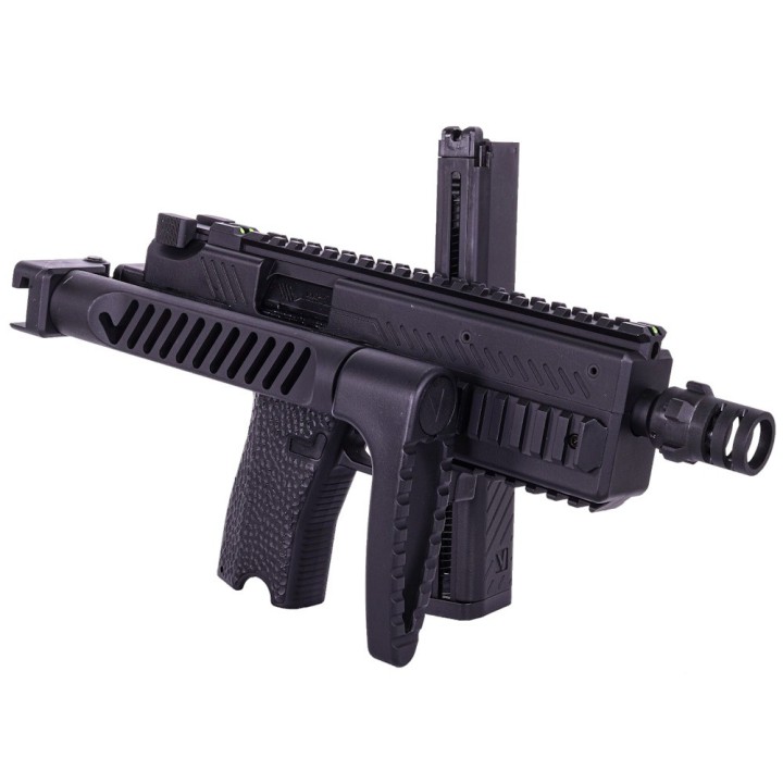pistolet mitrailleur vmp-1 noir à gaz