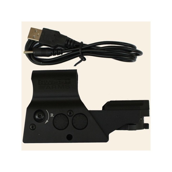Point rouge red dot swiss arms Point Rouge rechargeable Reflex 8 Reti