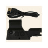 Point Rouge rechargeable Reflex 8 Reti - vert/rouge + cable USB