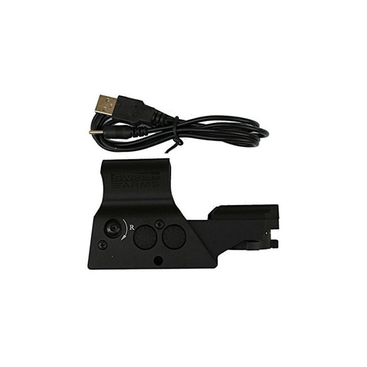 Point rouge red dot swiss arms Point Rouge rechargeable Reflex 8 Reti