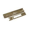 TD BATTLE GRIP RAIL COVER TAN