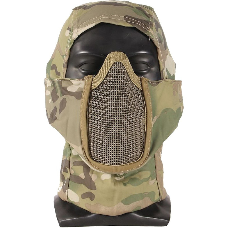 Cagoule Cobra Avec Masque Grillage Stalker Swiss Arms – Multicam