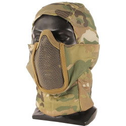 Cagoule Cobra Avec Masque Grillage Stalker Swiss Arms – Multicam