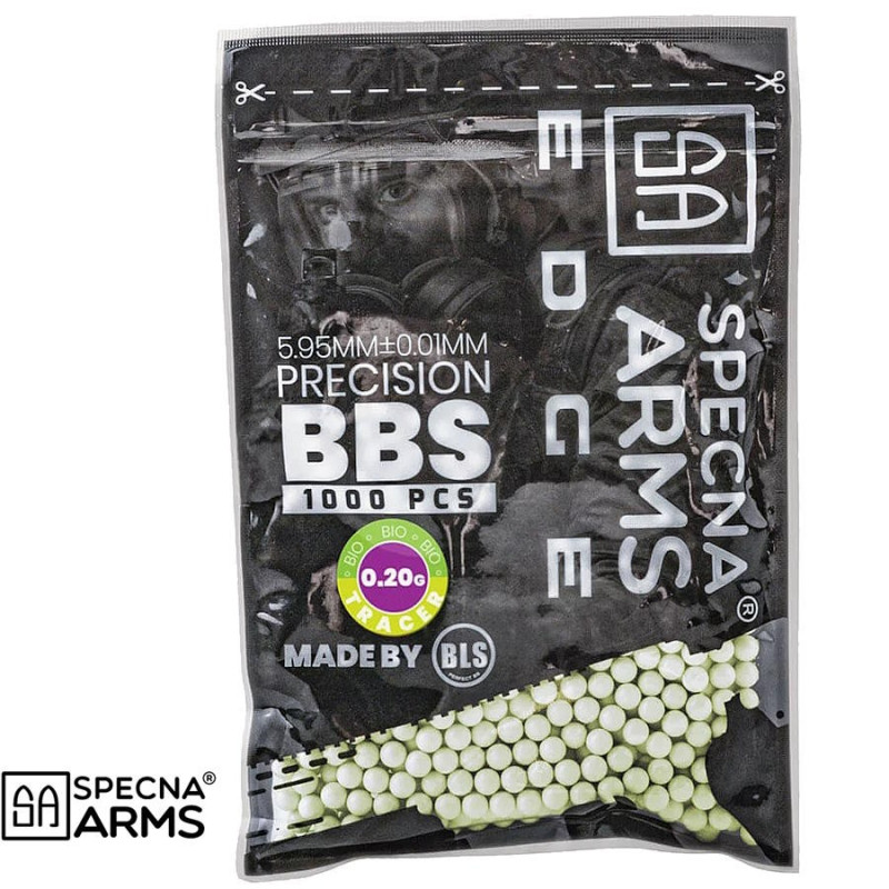 billes airsoft 0.20g fluo bio