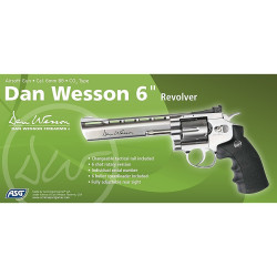 Dan wesson 6 revolver, airsoft gun cal. 6 mm BB CO2