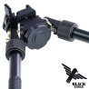Bipied airsoft avec stabilisateur de tir