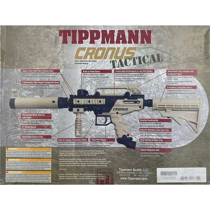 Lanceur paintball Tippmann cronus Tactical Tan - All guns