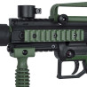 marqueur semi-automatique pour jeu tactique paintball en forêt