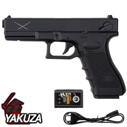 Pistolet airsoft AEP avec batterie Li-Po 7.4V inclus