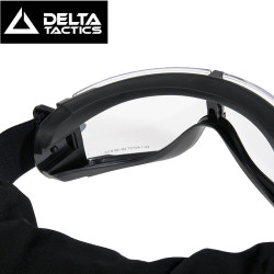 Masque de protection X8 avec verre amovible pour joueurs d'airsoft