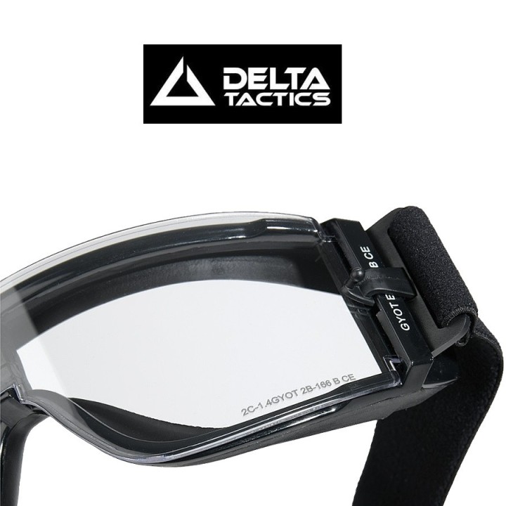 Goggles X8 for airsoft - Anti-fog and anti-scratch