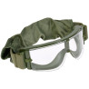 Lunettes airsoft anti-buée, polycarbonate et monture olive