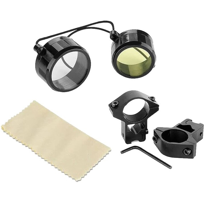 4x32 Airsoft Scope - Adjustable sight and lens protection