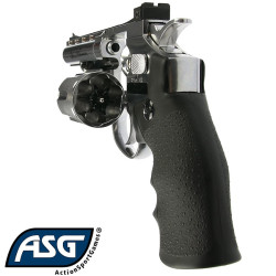 Dan Wesson 4" Silver CO2 Airsoft Replica - 6-Shot Metal Revolver