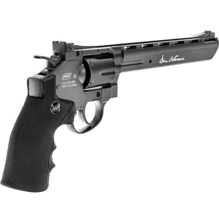 Dan Wesson 8" gris réplique réaliste en métal