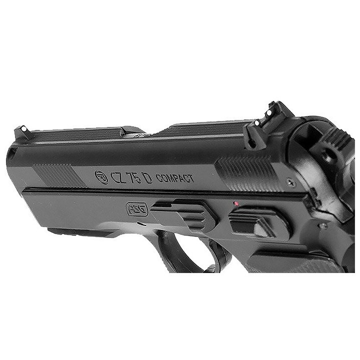 CZ 75D Compact Gas Pistol - Semi-automatic airsoft replica at affordable price