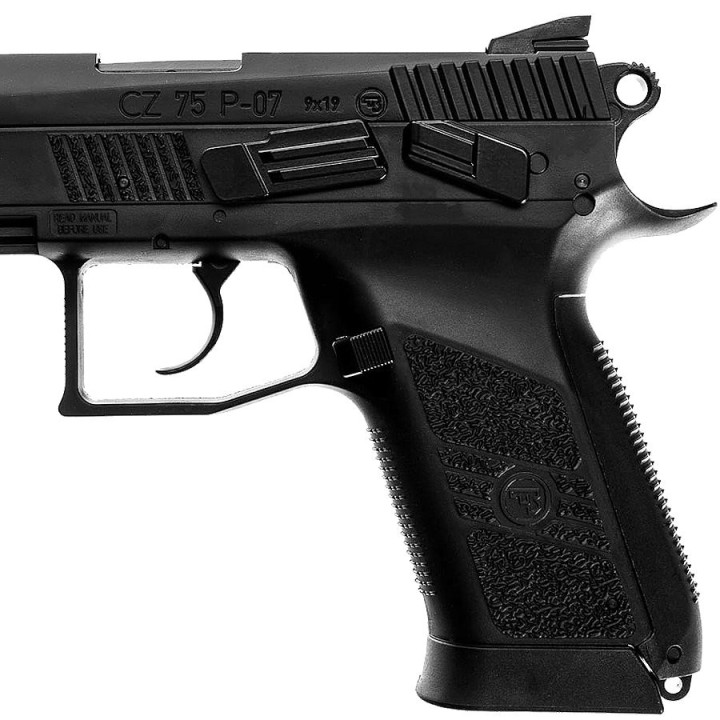 CZ 75 P-07 DUTY Blow Back Version ASG - CO2 airsoft handgung