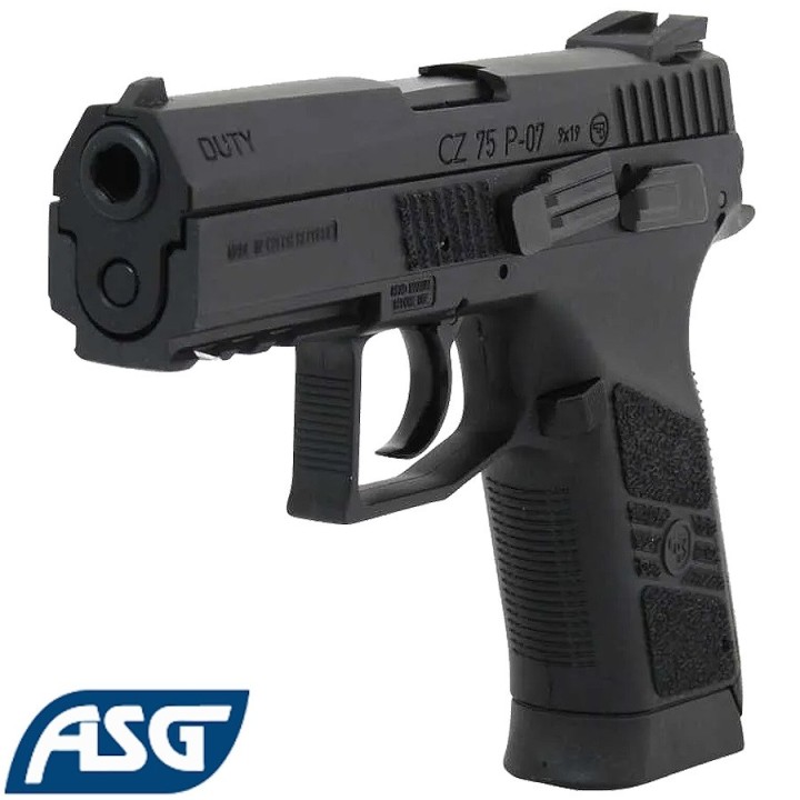 CZ 75 P-07 DUTY Blow Back Version ASG - CO2 airsoft handgung