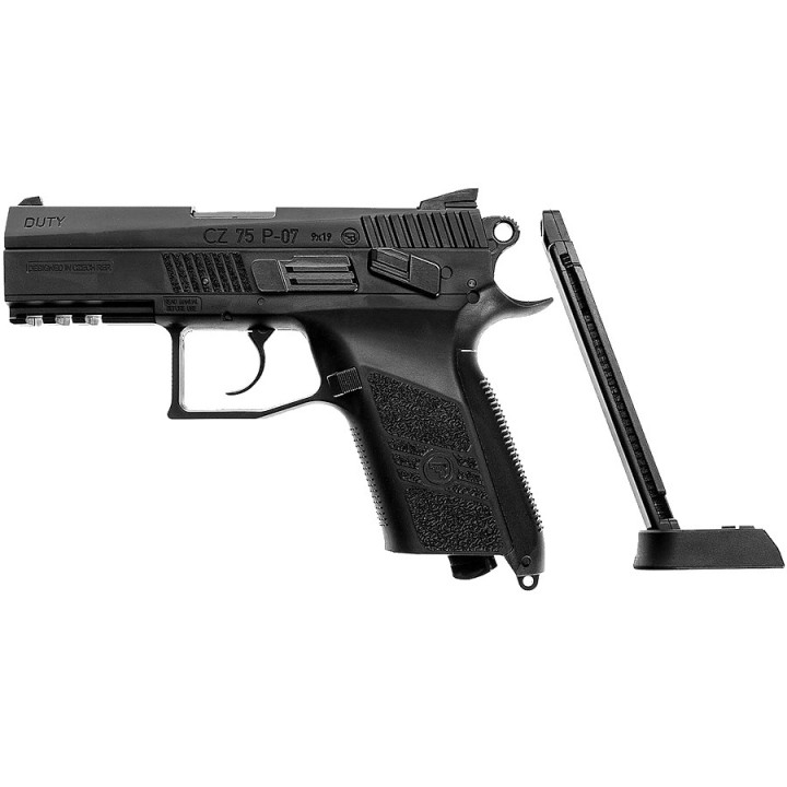 CZ 75 P-07 DUTY Blow Back Version ASG - CO2 airsoft handgung