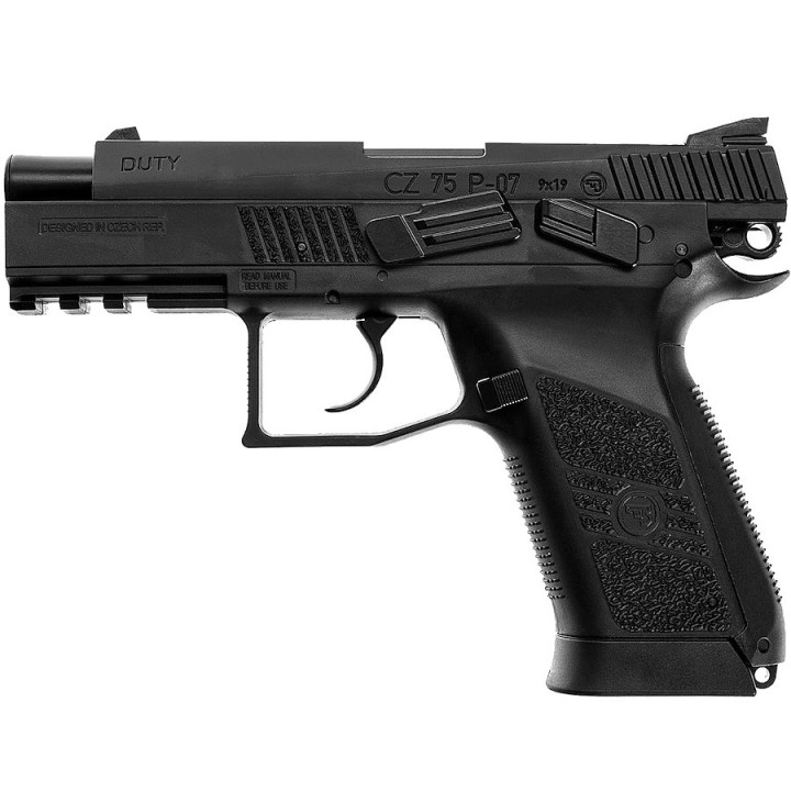 CZ 75 P-07 DUTY Blow Back Version ASG - CO2 airsoft handgung