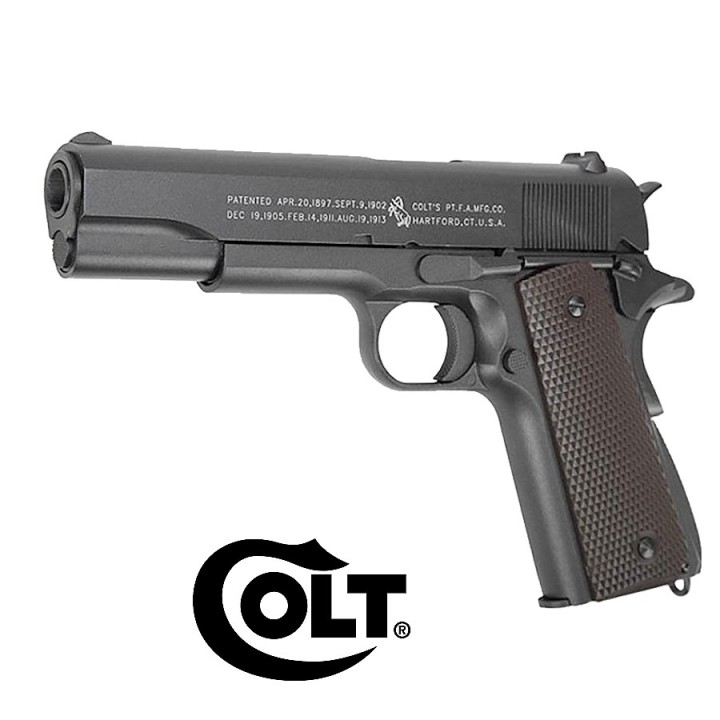 Colt 1911 GBB CO2 airsoft, tir de précision