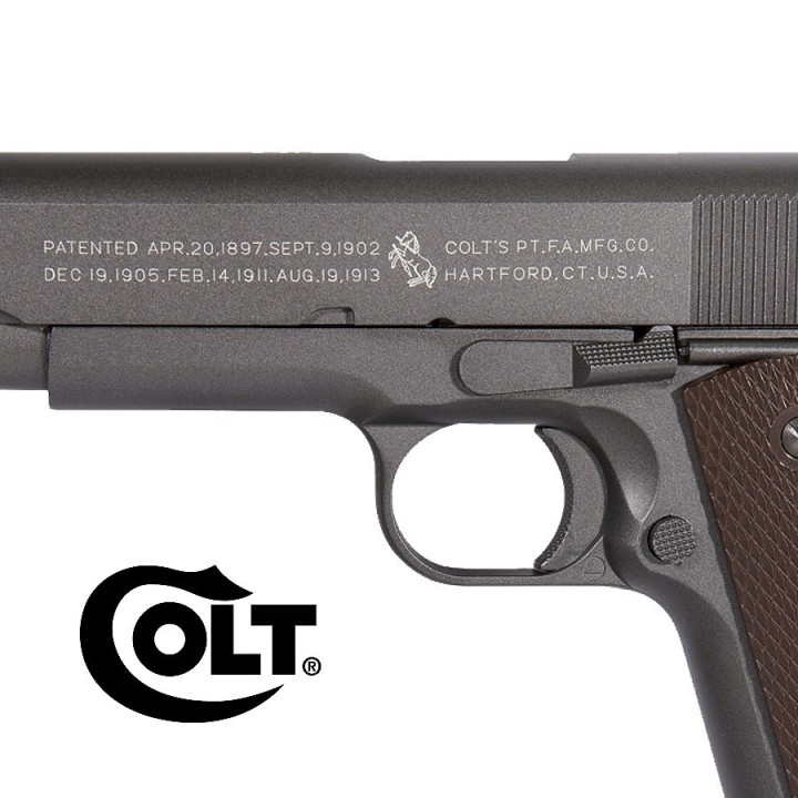 Colt 1911 GBB CO2 airsoft - Replica blowback metal realistic
