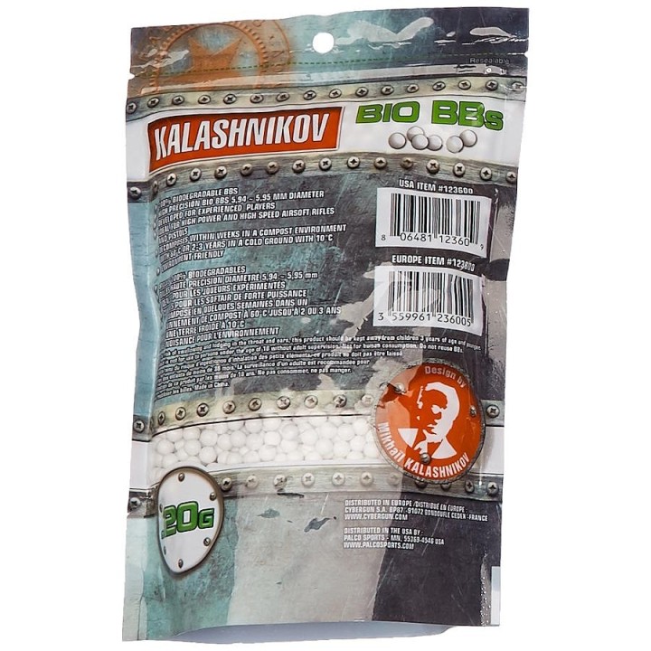 billes airsoft bio 0.20g