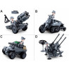 WWII ARMÉE ALLEMANDE 4 EN 1