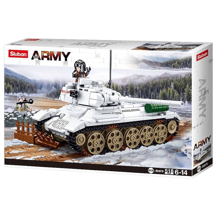 set de construction armée avec 2 figurines