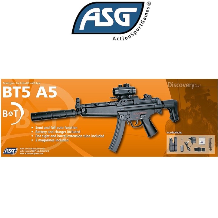 réplique MP5 airsoft AEG sous licence