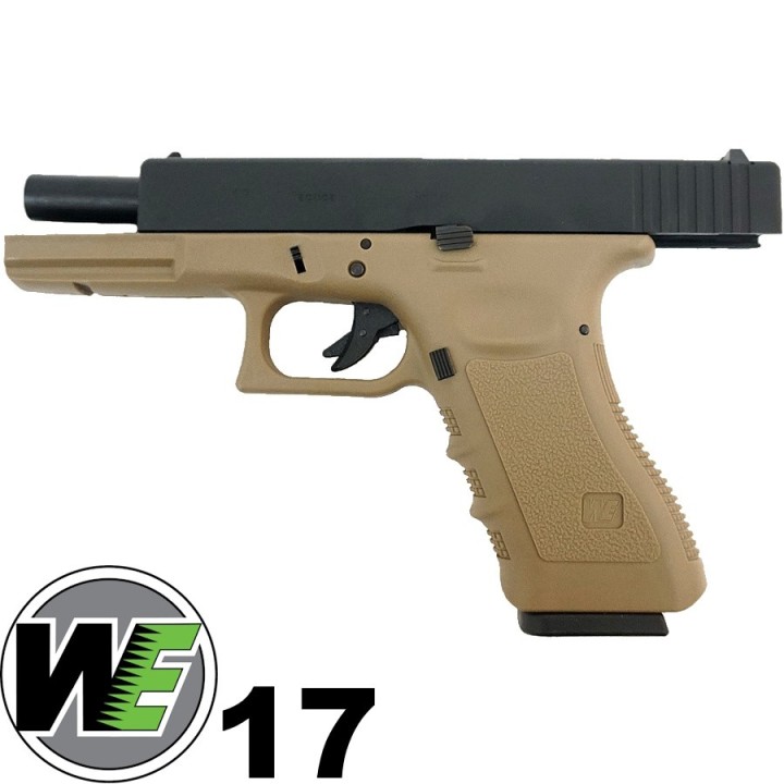 pistolet airsoft couleur tan avec glissière métal