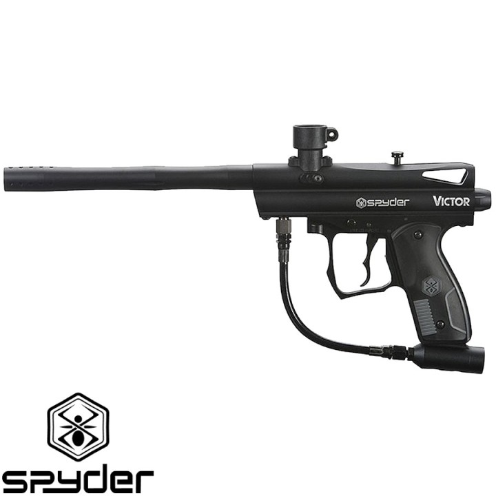 Ready-to-play paintball kit with Spyder marker