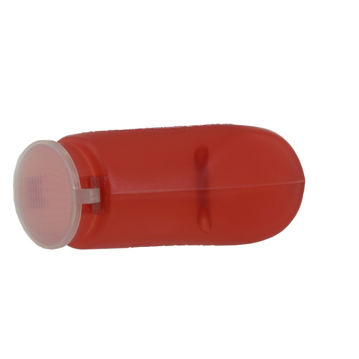 Réservoir 200 Rouge Translucide
