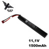batterie li-po airsoft 11.1v 1500mah stick t-dean