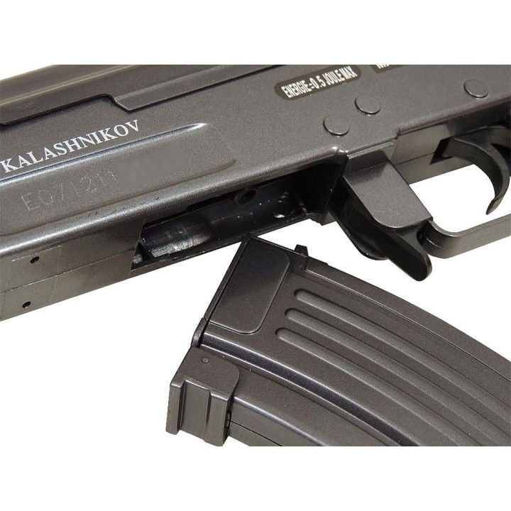 ak47 airsoft cybergun noir imitation bois