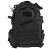 sac militaire compact noir avec système molle