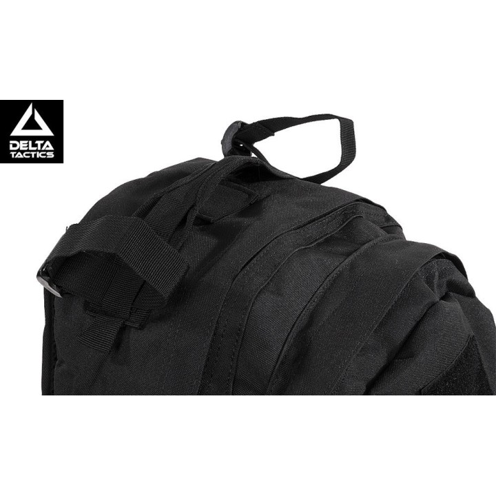 sac à dos militaire noir compact 30 litres