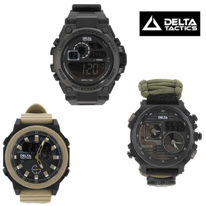 MONTRE DE SURVIE ANALOGIQUE ET DIGIT DELTA TACTICS