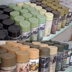 bombe peinture tactique haute adhérence