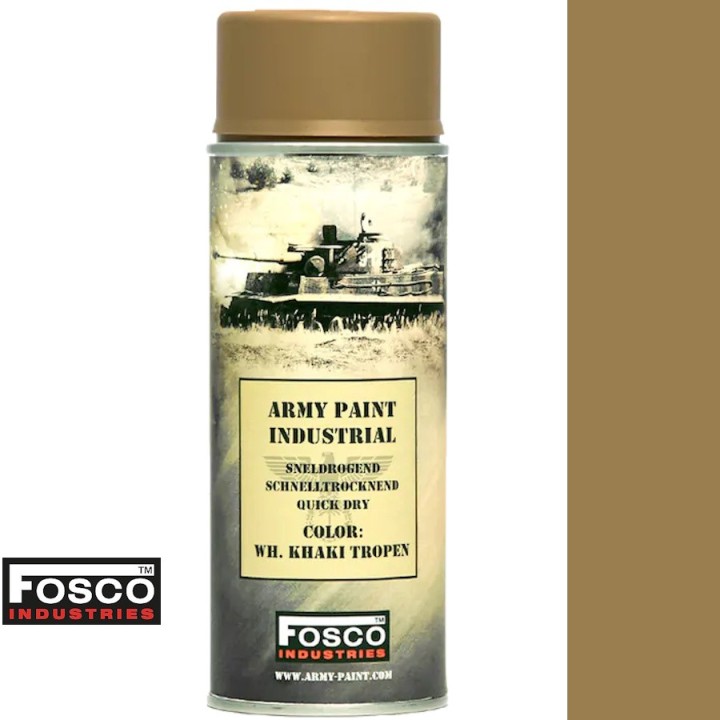 Spray Paint Military WK Khaki Tropen - Spray Aerosol FOSCO 400ml