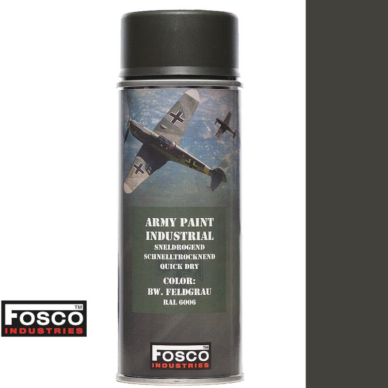bombe peinture militaire camouflage résistante aérosol
