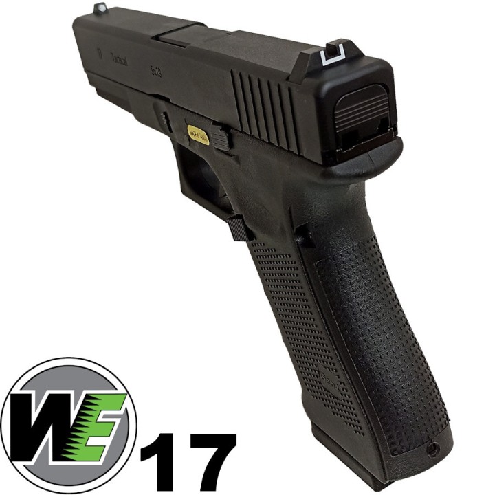 G17 Gen4, metal slide, GBB, black WE - Produits Airsoft
