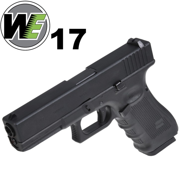 G17 Gen4, metal slide, GBB, black WE - Produits Airsoft