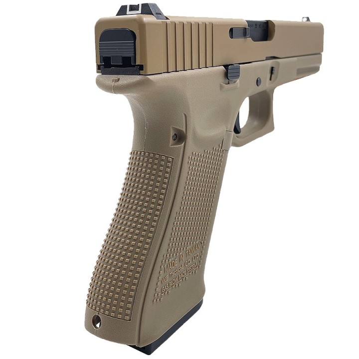 Réplique airsoft WE pistolet gen5 tan 1 joule