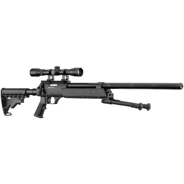 Replica airsoft sniper ASG Urban Sniper: complete pack, scope, bipod