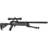 Airsoft sniper rifle Urban Sniper ASG complete pack