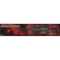 Airsoft sniper rifle Urban Sniper ASG complete pack