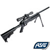 Airsoft sniper rifle Urban Sniper ASG complete pack